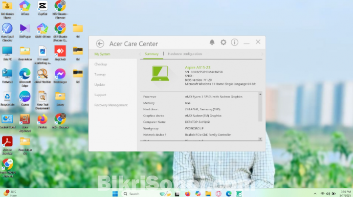Acer aspire A315-23
